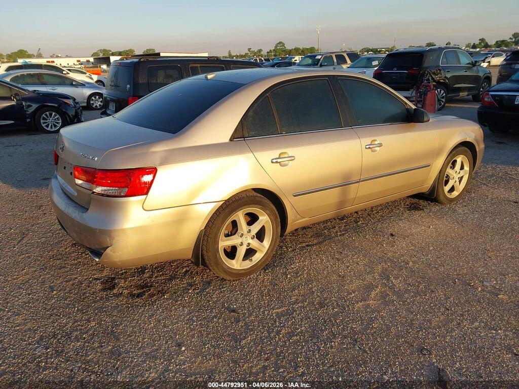 5NPEU46F48H311264 2008 HYUNDAI SONATA photo no. 4