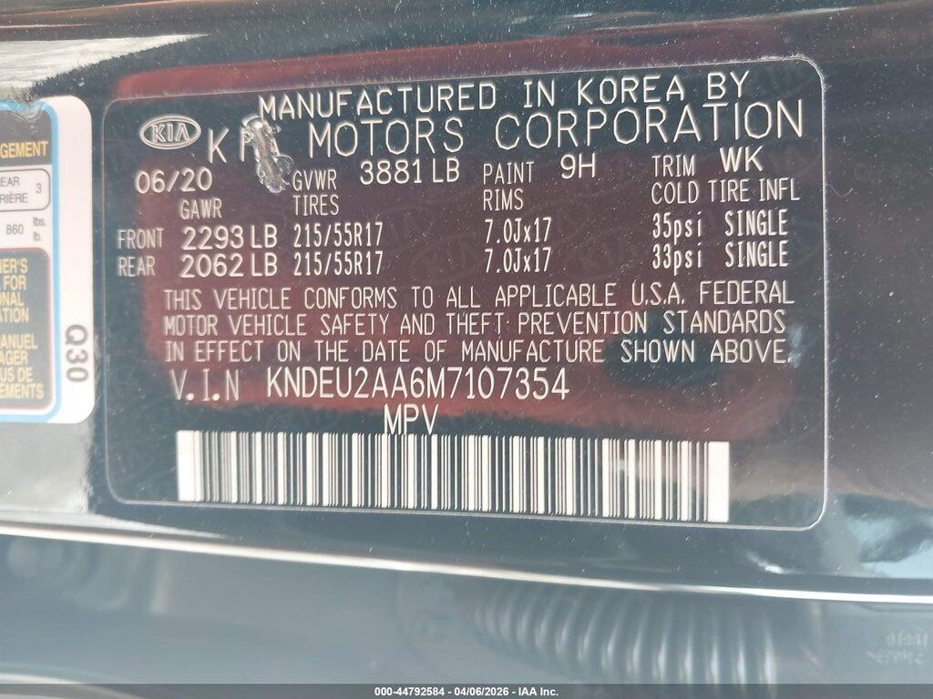 KNDEU2AA6M7107354 2021 KIA SELTOS photo no. 9