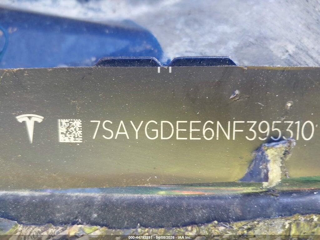 7SAYGDEE6NF395310 2022 TESLA MODEL Y photo no. 8