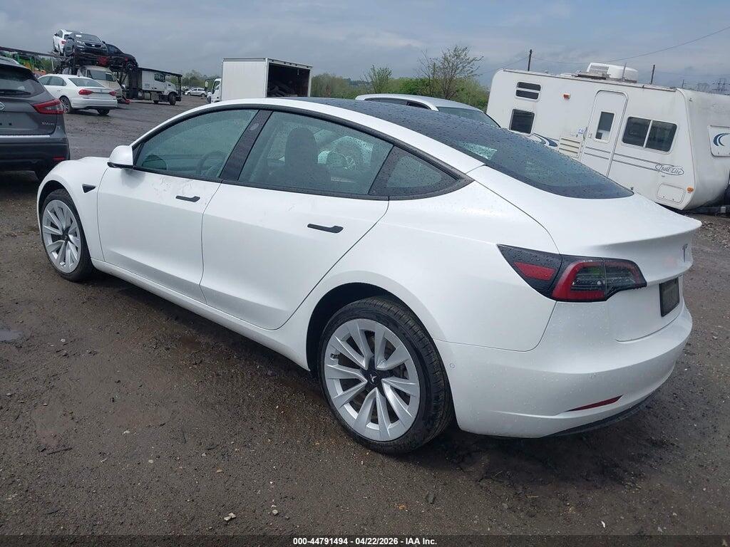 5YJ3E1EA2MF990856 2021 TESLA MODEL 3 photo no. 3