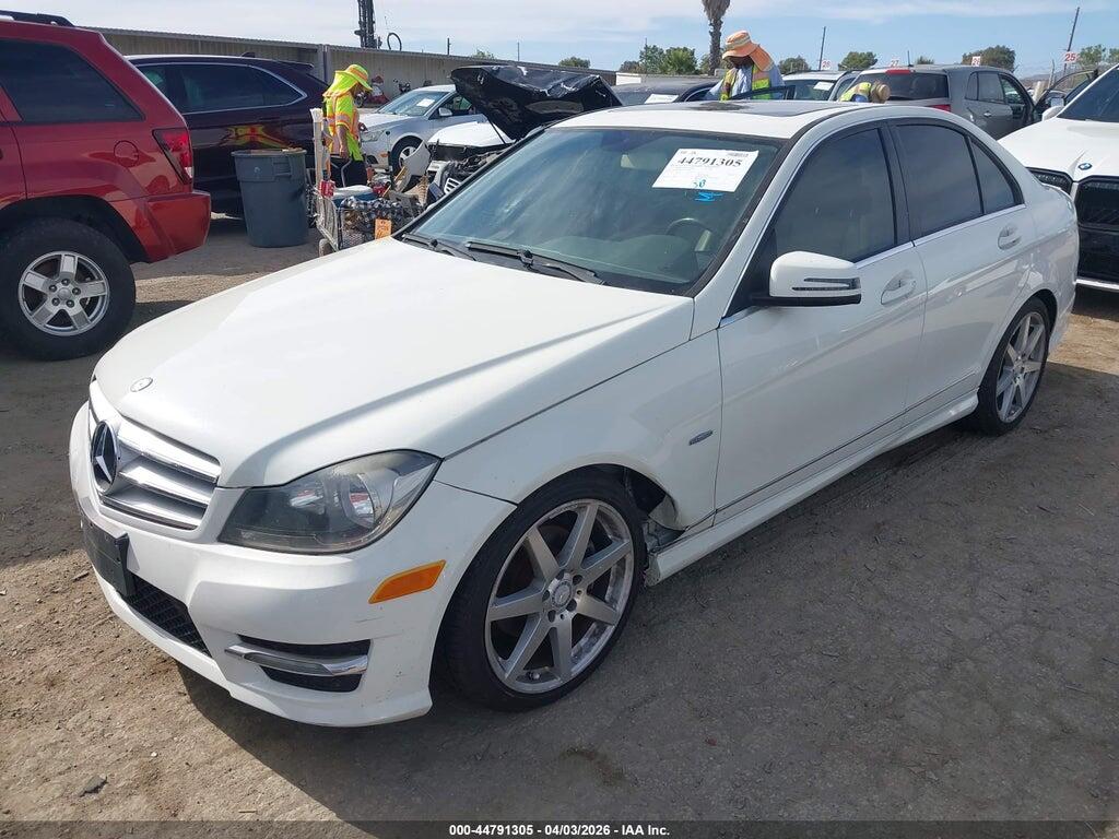 WDDGF4HB7CA625879 2012 MERCEDES-BENZ C 250 photo no. 2