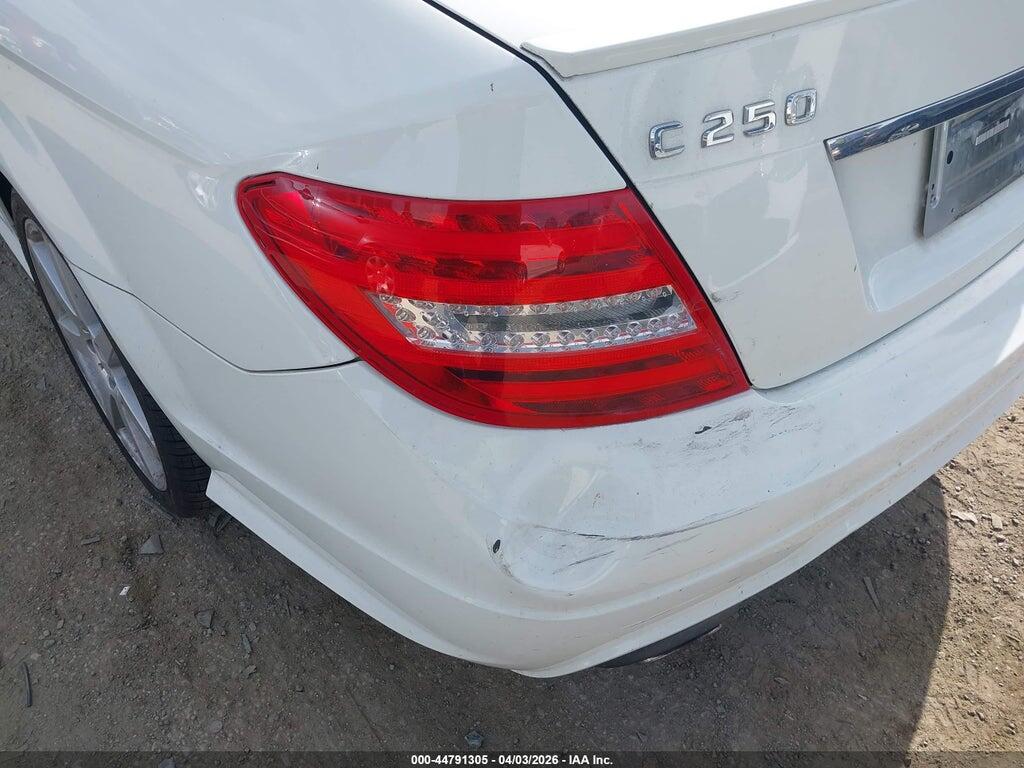 WDDGF4HB7CA625879 2012 MERCEDES-BENZ C 250 photo no. 6