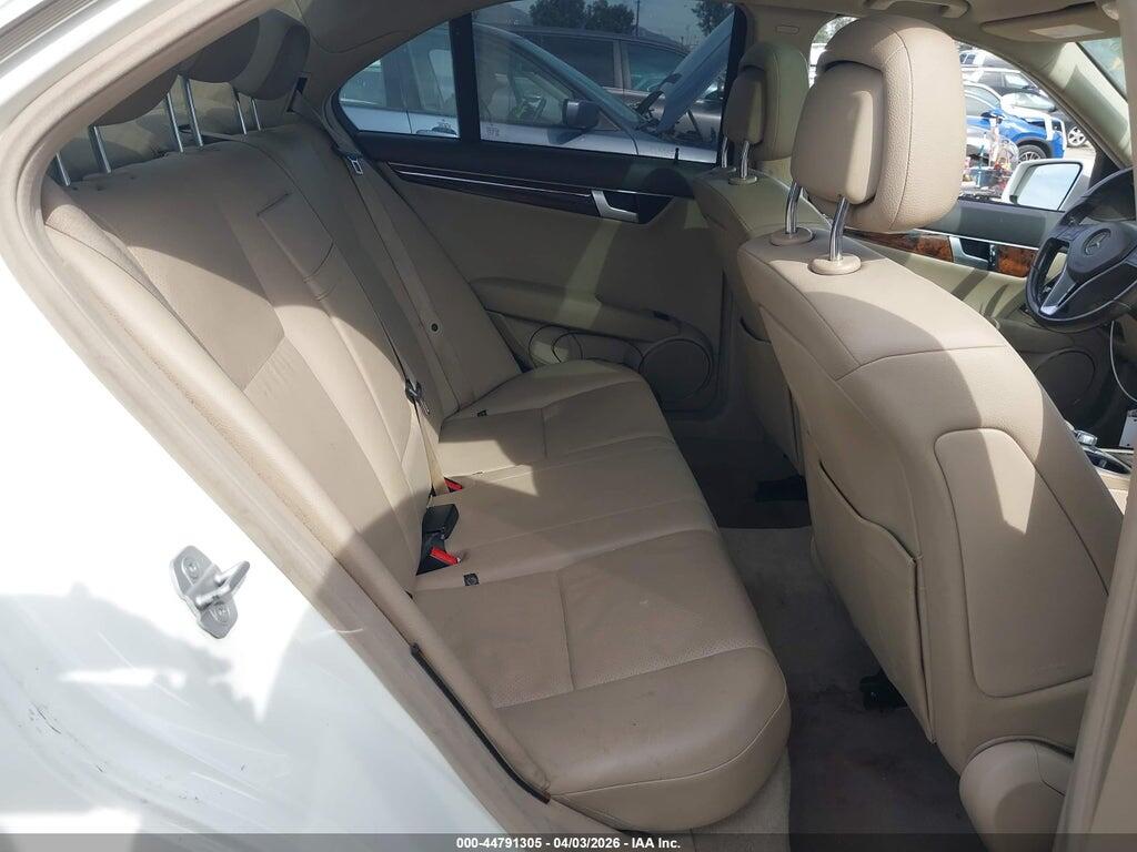 WDDGF4HB7CA625879 2012 MERCEDES-BENZ C 250 photo no. 8