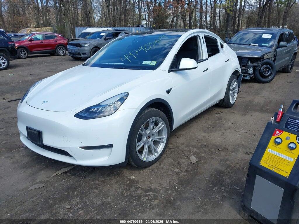 7SAYGDEE1NA009681 2022 TESLA MODEL Y photo no. 2