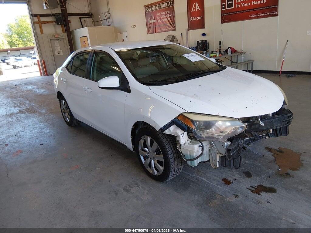 2T1BURHE4GC482974 2016 TOYOTA COROLLA photo no. 1