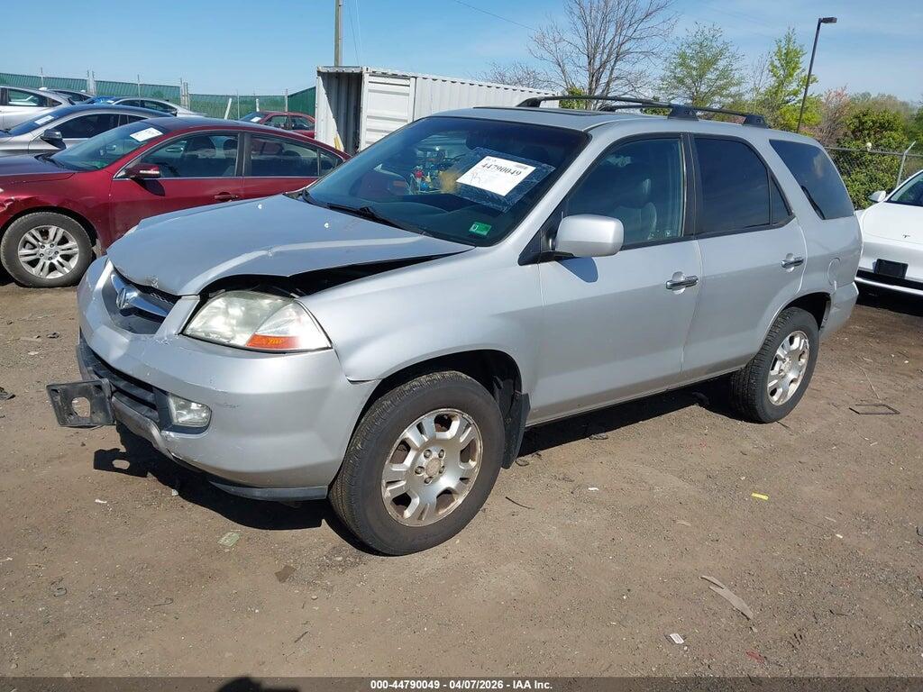 2HNYD18242H516101 2002 ACURA MDX photo no. 2