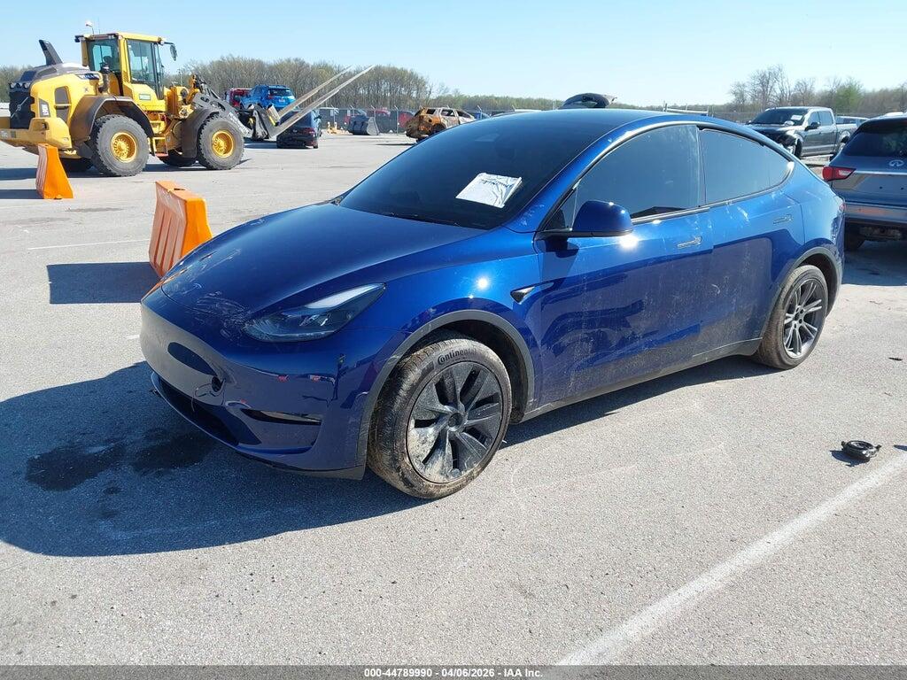 7SAYGAEE7SF223863 2025 TESLA MODEL Y photo no. 2