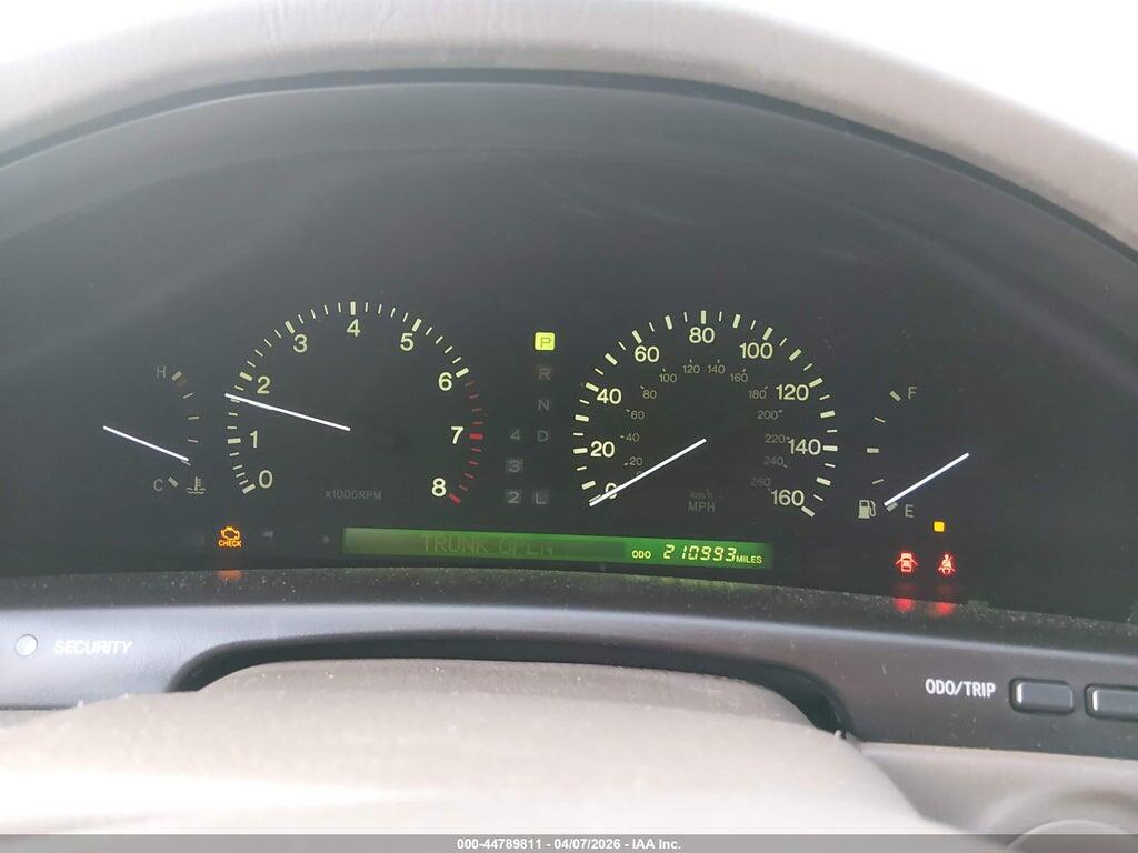 JT8BH28F9X0161106 1999 LEXUS LS 400 photo no. 7