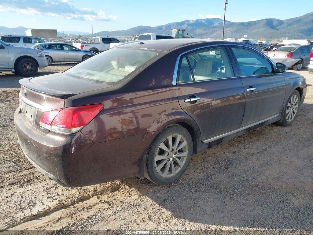 4T1BK3DB7BU392434 2011 TOYOTA AVALON photo no. 4