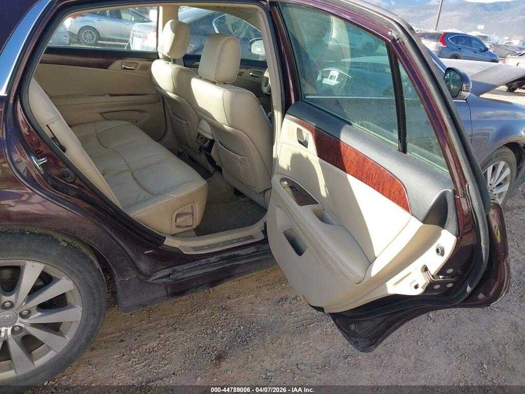 4T1BK3DB7BU392434 2011 TOYOTA AVALON photo no. 8