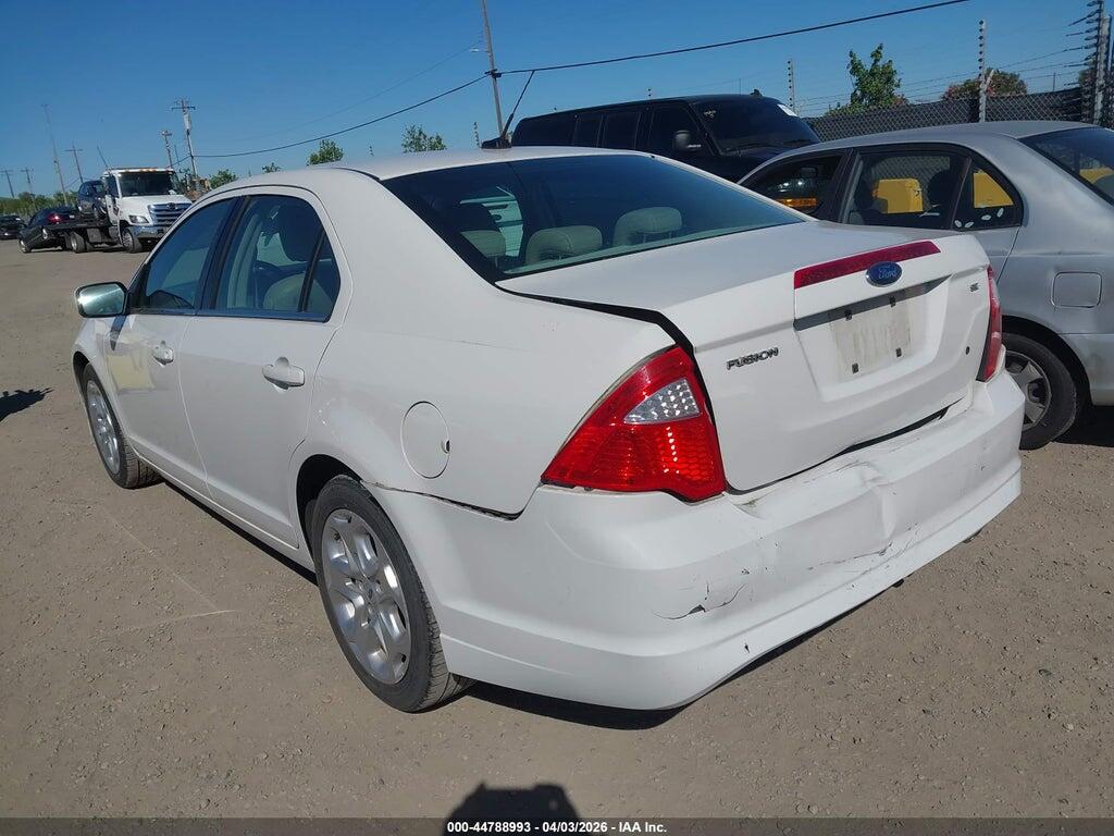 3FAHP0HA3AR243384 2010 FORD FUSION photo no. 3