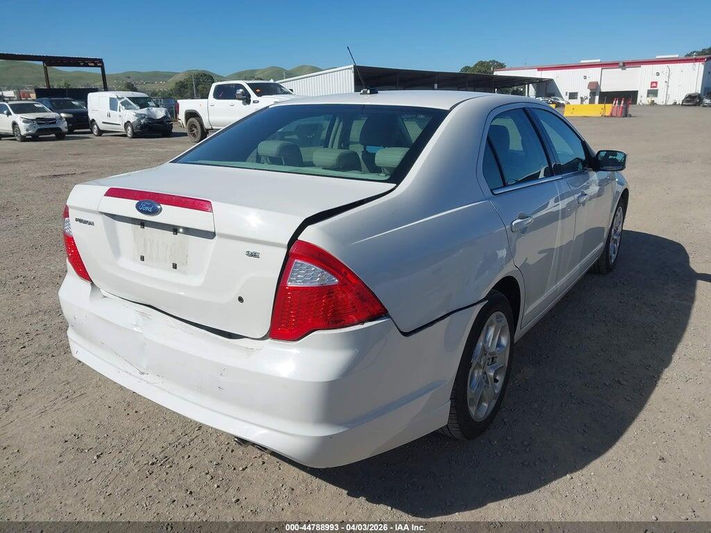 3FAHP0HA3AR243384 2010 FORD FUSION photo no. 4