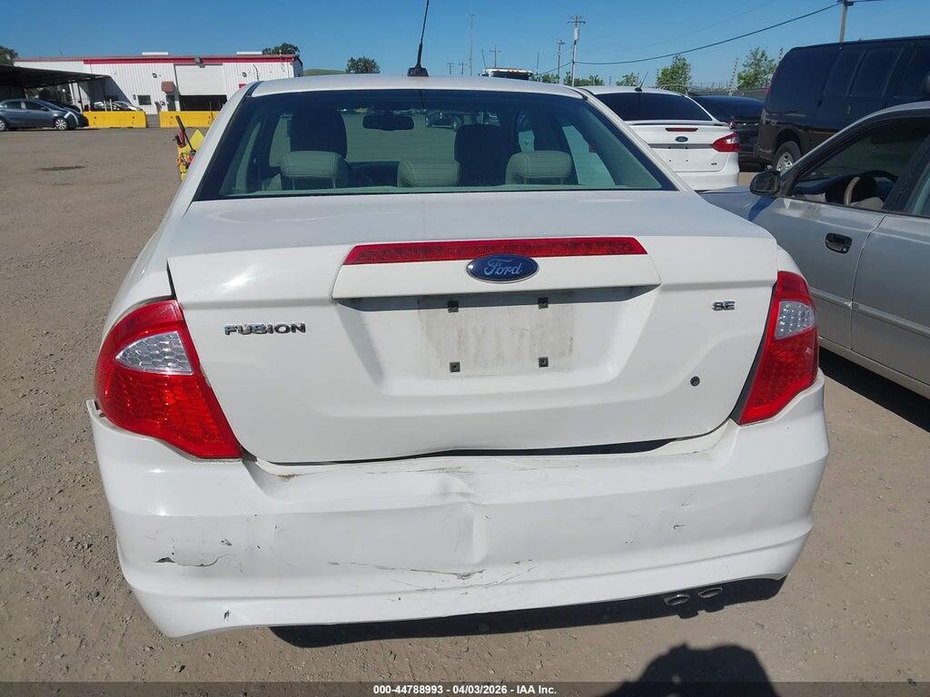 3FAHP0HA3AR243384 2010 FORD FUSION photo no. 6