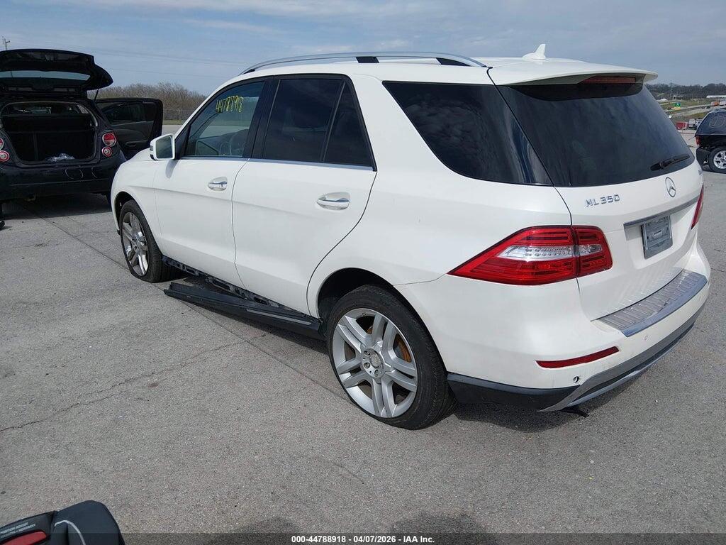 4JGDA5HB1EA432353 2014 MERCEDES-BENZ ML 350 photo no. 3