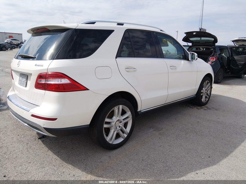 4JGDA5HB1EA432353 2014 MERCEDES-BENZ ML 350 photo no. 4