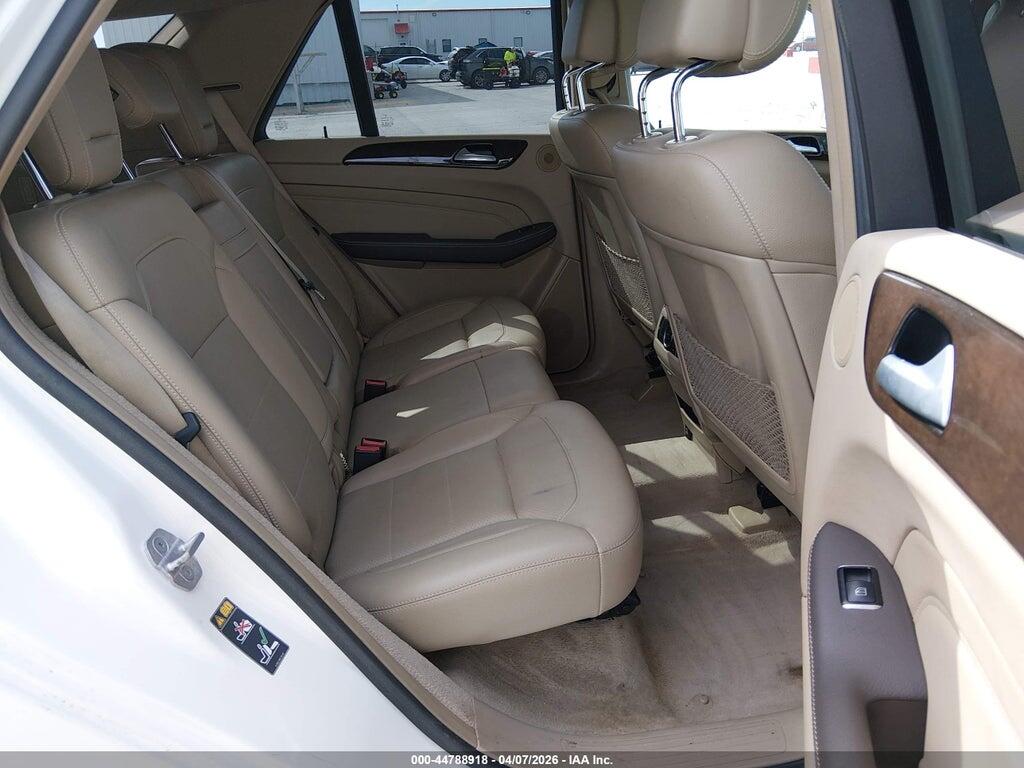 4JGDA5HB1EA432353 2014 MERCEDES-BENZ ML 350 photo no. 8