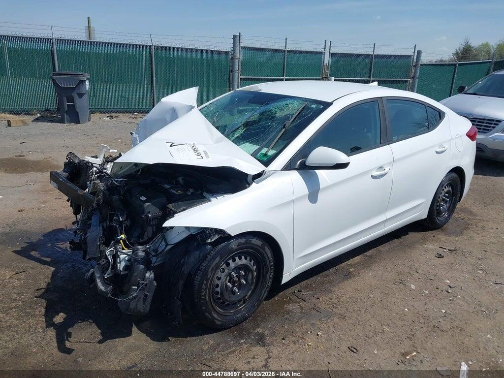 5NPD74LF6JH396489 2018 HYUNDAI ELANTRA photo no. 2