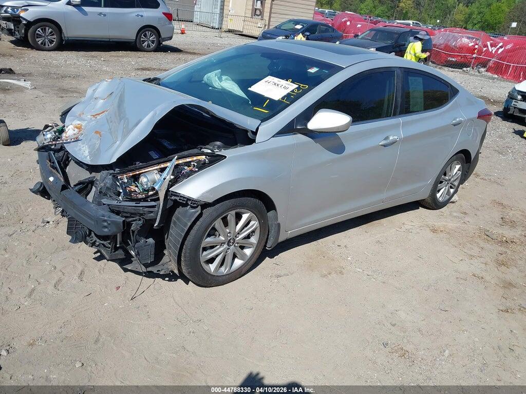 KMHDH4AE5FU438201 2015 HYUNDAI ELANTRA photo no. 2