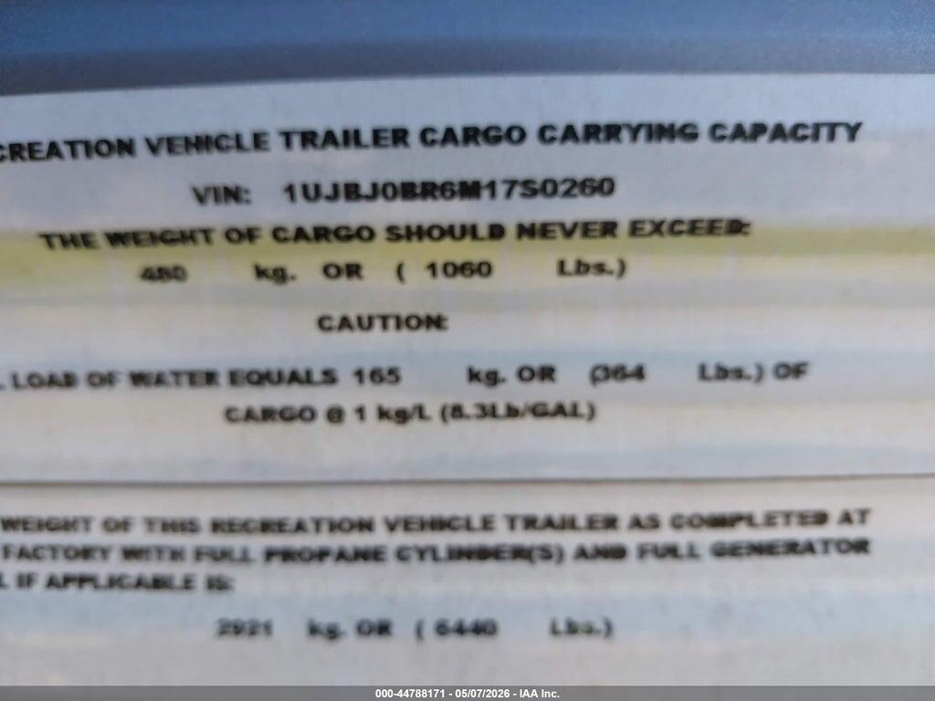 1UJBJ0BR6M17S0260 2021 JAYCO JAY FLIGHT photo no. 9
