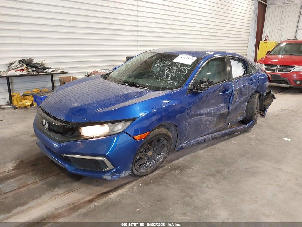 2HGFC2F67LH550807 2020 HONDA CIVIC photo no. 2