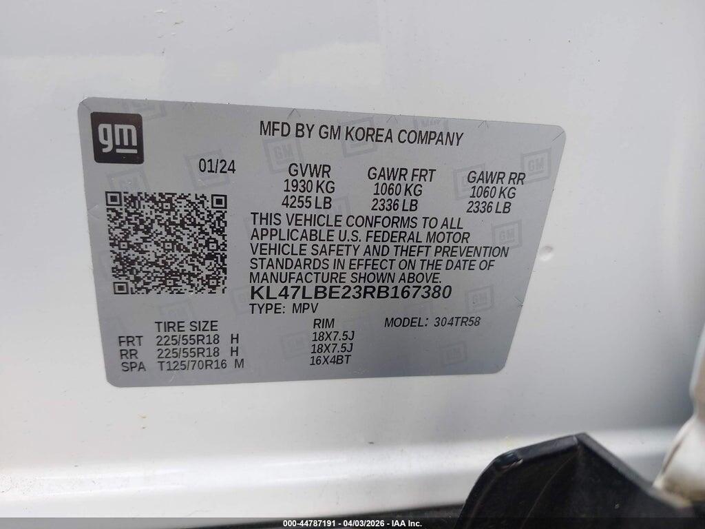 KL47LBE23RB167380 2024 BUICK ENVISTA photo no. 9
