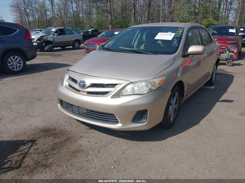 2T1BU4EE7BC607949 2011 TOYOTA COROLLA photo no. 2