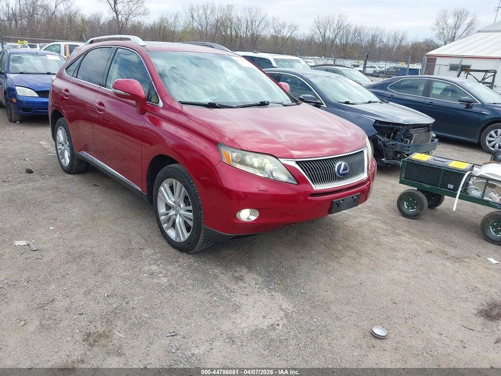 JTJBC1BA4A2019861 2010 LEXUS RX 450H photo no. 1