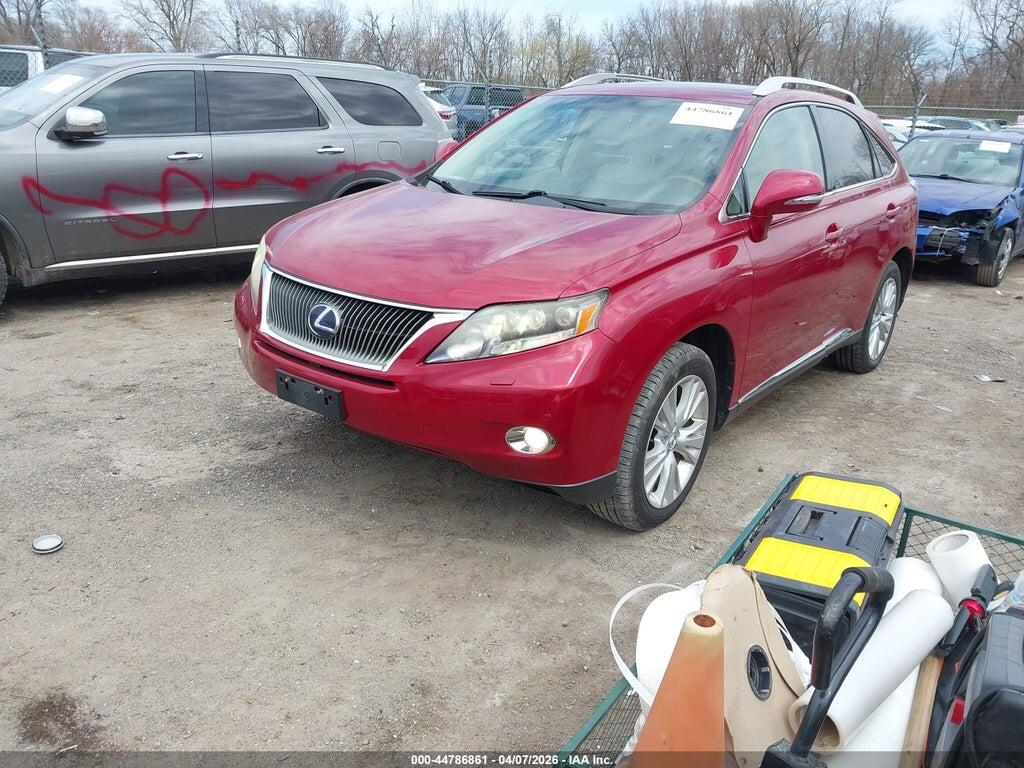 JTJBC1BA4A2019861 2010 LEXUS RX 450H photo no. 2
