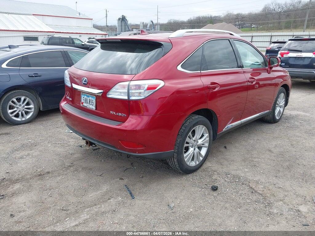 JTJBC1BA4A2019861 2010 LEXUS RX 450H photo no. 4