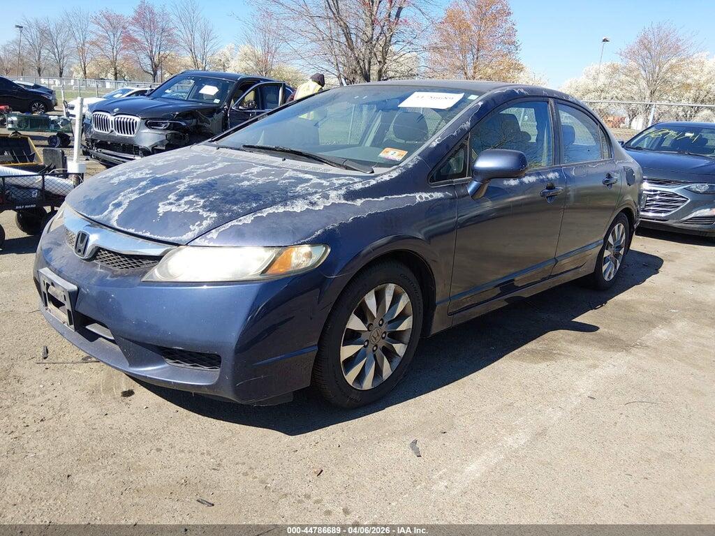 2HGFA16879H509409 2009 HONDA CIVIC photo no. 2