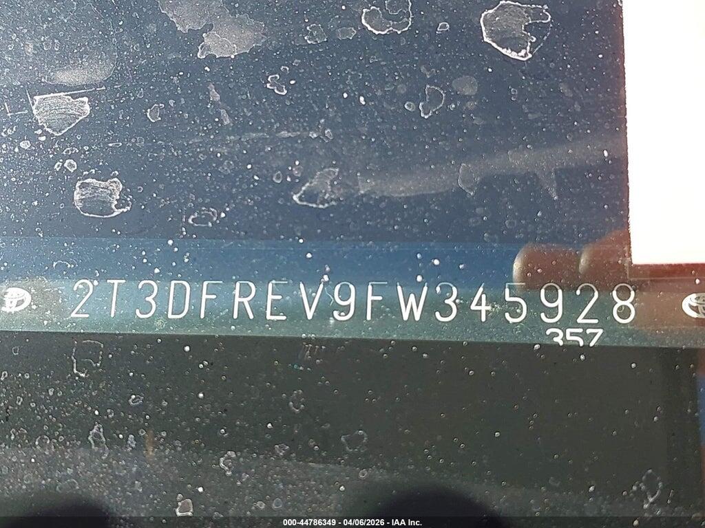2T3DFREV9FW345928 2015 TOYOTA RAV4 photo no. 9