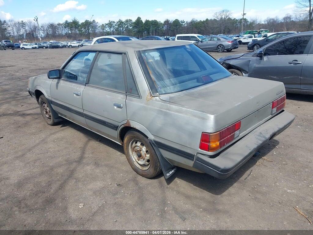 JF1AC42B2HC235257 1987 SUBARU DL photo no. 3