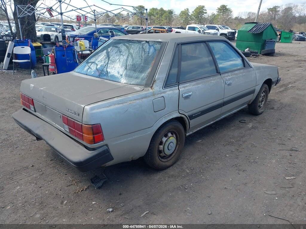 JF1AC42B2HC235257 1987 SUBARU DL photo no. 4