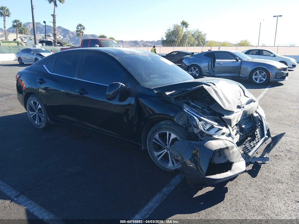 3N1AB8CV6MY295544 2021 NISSAN SENTRA photo no. 1