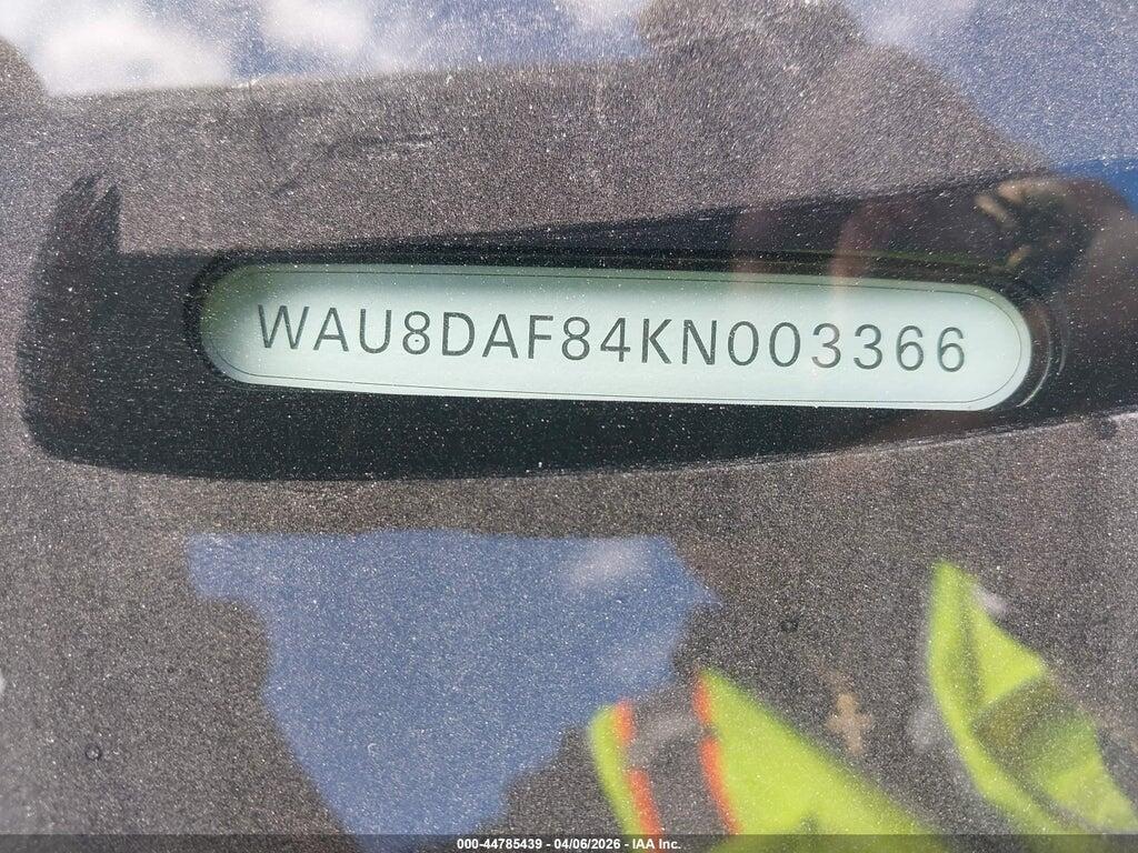 WAU8DAF84KN003366 2019 AUDI A8 L photo no. 9