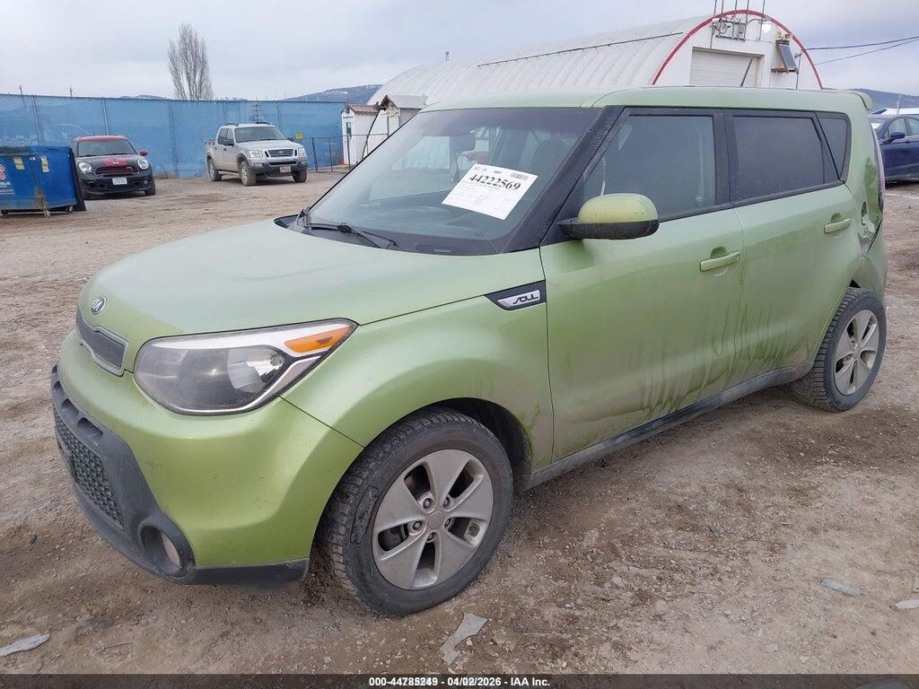 KNDJN2A25F7810466 2015 KIA SOUL photo no. 2