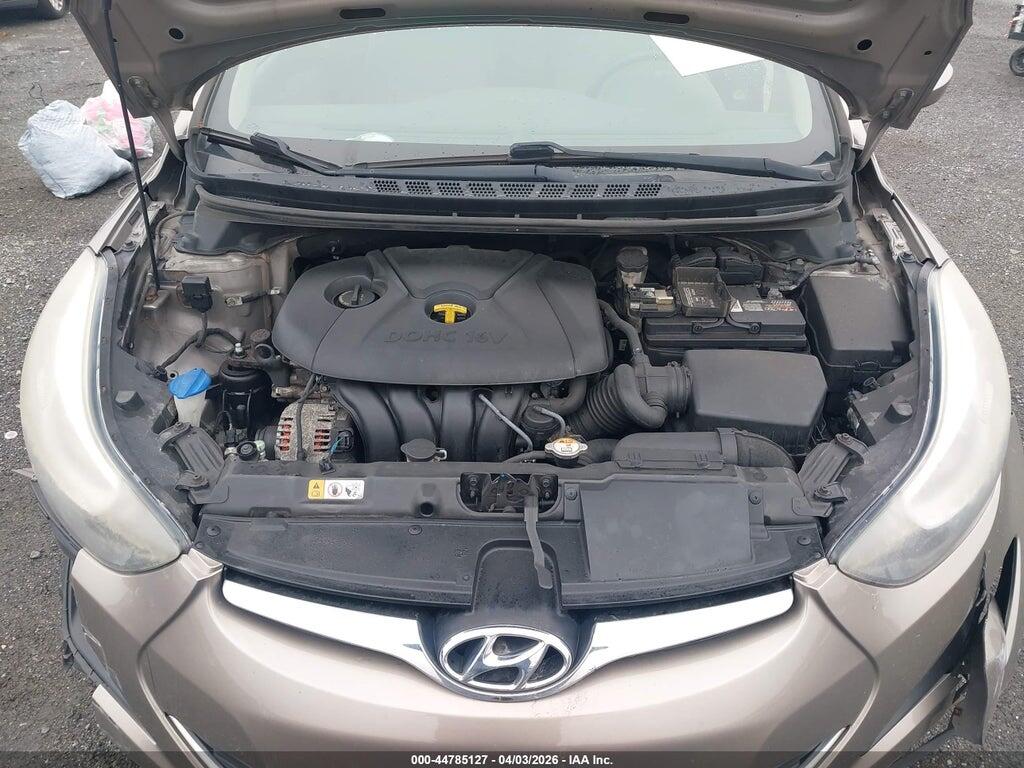 5NPDH4AE9EH537553 2014 HYUNDAI ELANTRA photo no. 10