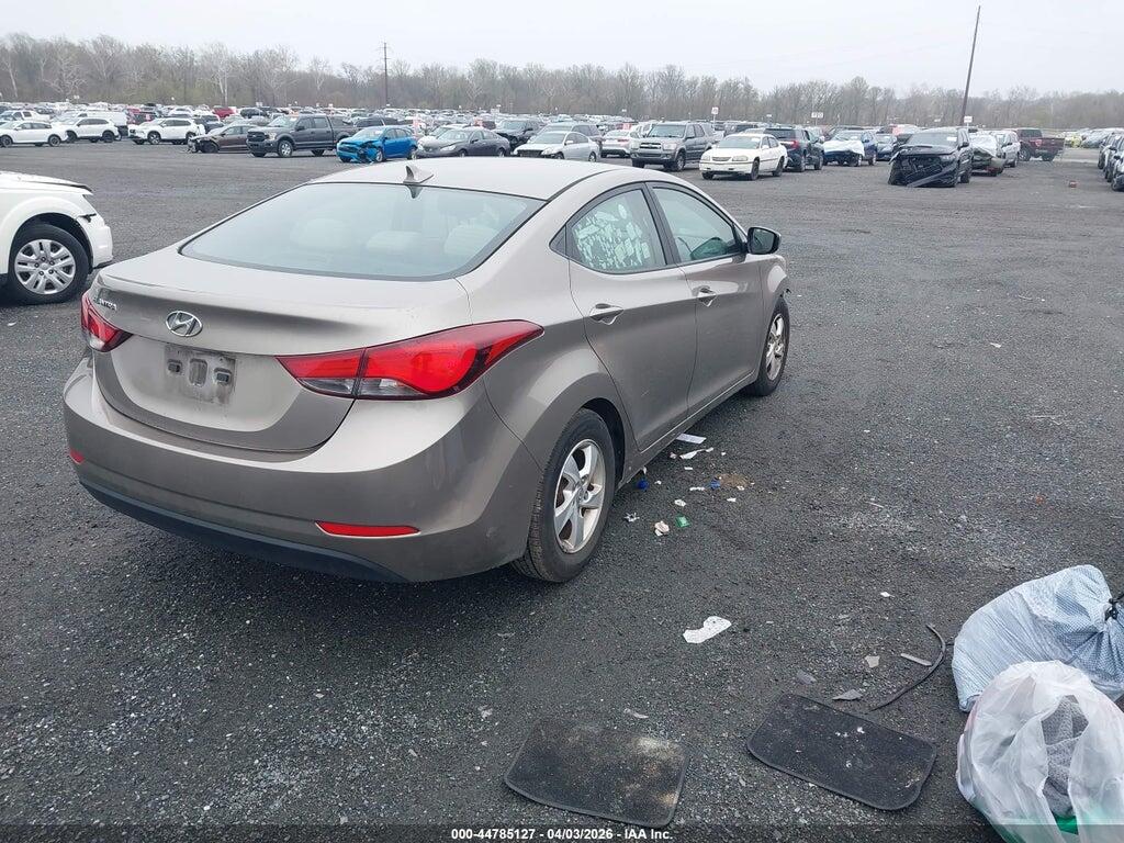 5NPDH4AE9EH537553 2014 HYUNDAI ELANTRA photo no. 4
