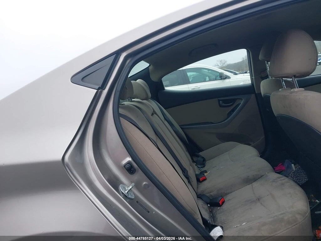 5NPDH4AE9EH537553 2014 HYUNDAI ELANTRA photo no. 8