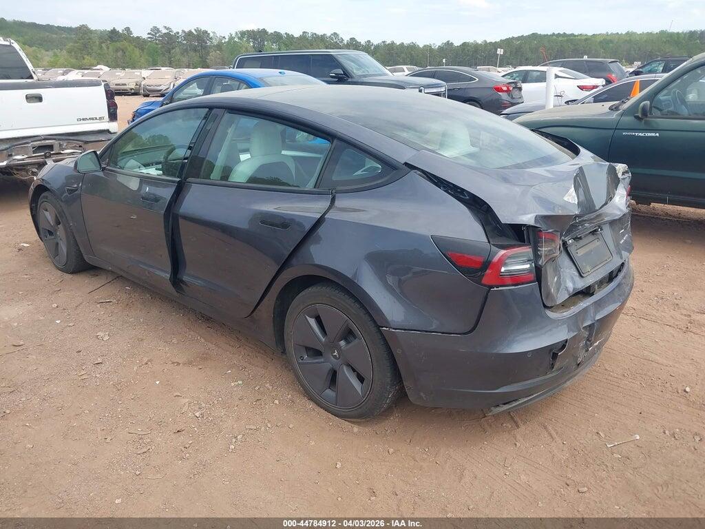 5YJ3E1EB4MF992844 2021 TESLA MODEL 3 photo no. 3