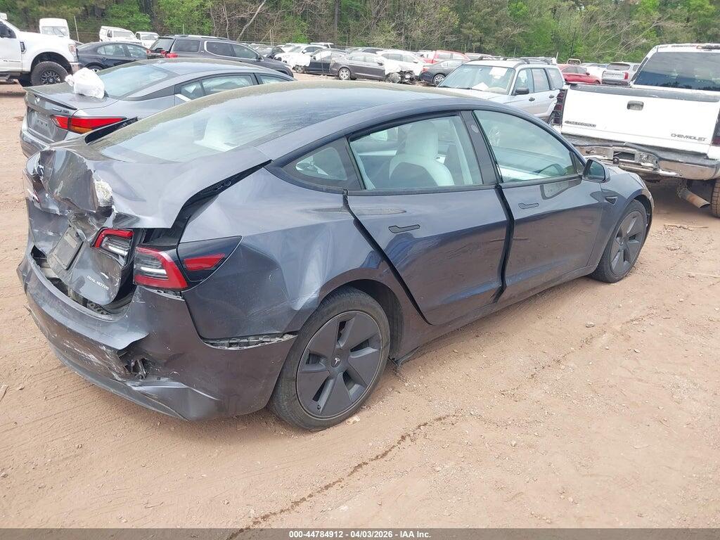 5YJ3E1EB4MF992844 2021 TESLA MODEL 3 photo no. 4