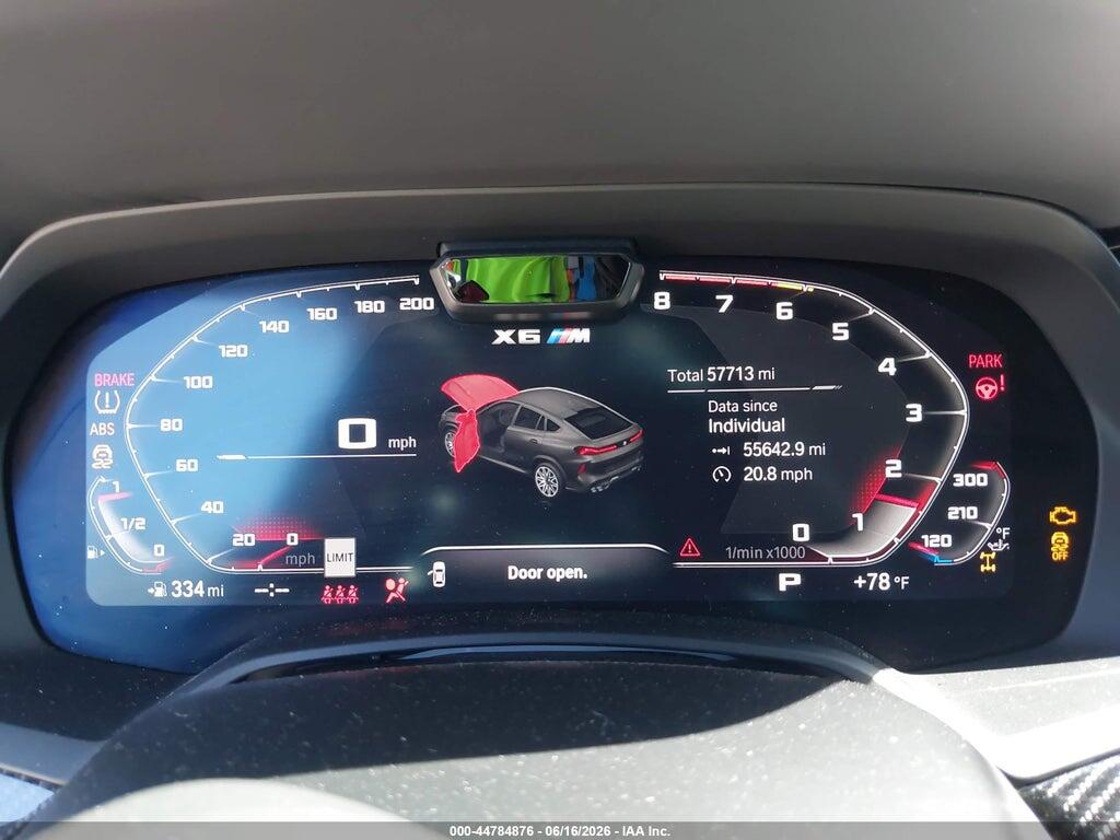 5YMCY0C01M9F15859 2021 BMW X6 M photo no. 7