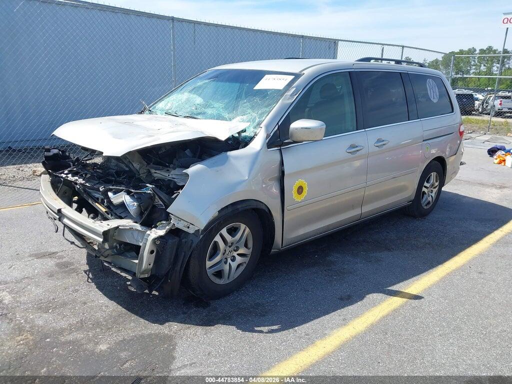 5FNRL38475B102587 2005 HONDA ODYSSEY photo no. 2