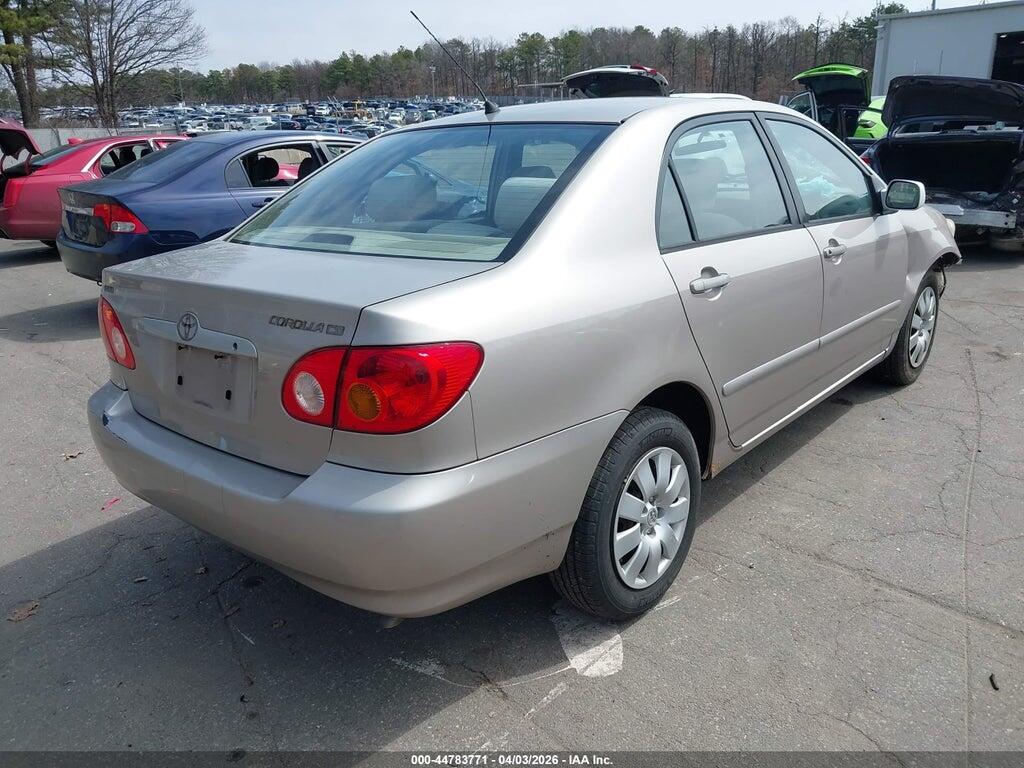 2T1BR32E43C061113 2003 TOYOTA COROLLA photo no. 4