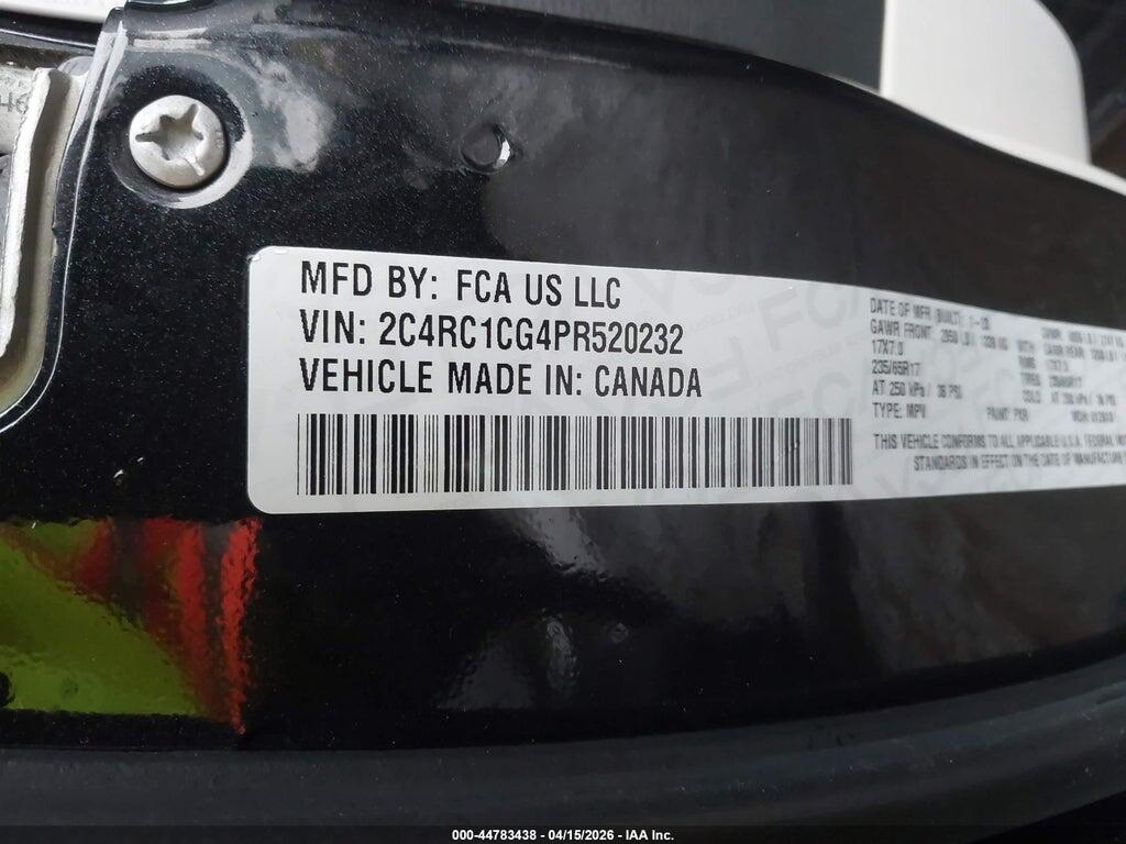 2C4RC1CG4PR520232 2023 CHRYSLER VOYAGER photo no. 9