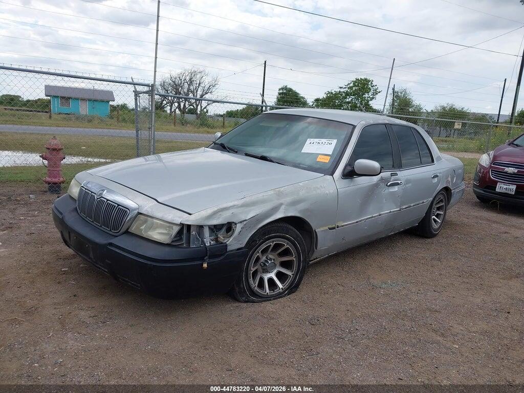 2MEFM75W3YX673008 2000 MERCURY GRAND MARQUIS photo no. 2