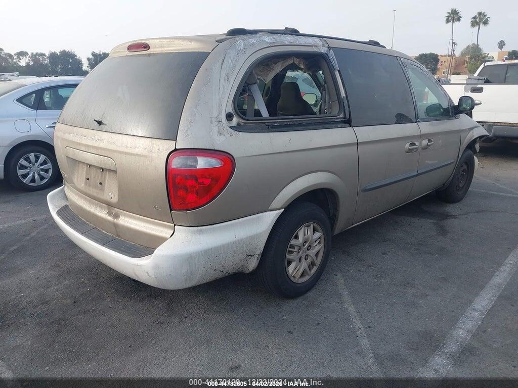 2D4GP34L93R201215 2003 DODGE GRAND CARAVAN photo no. 4