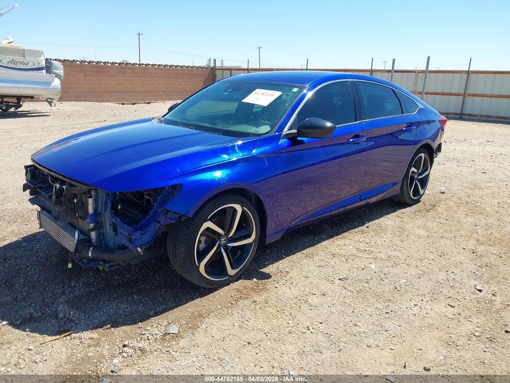1HGCV1F30MA118752 2021 HONDA ACCORD photo no. 2