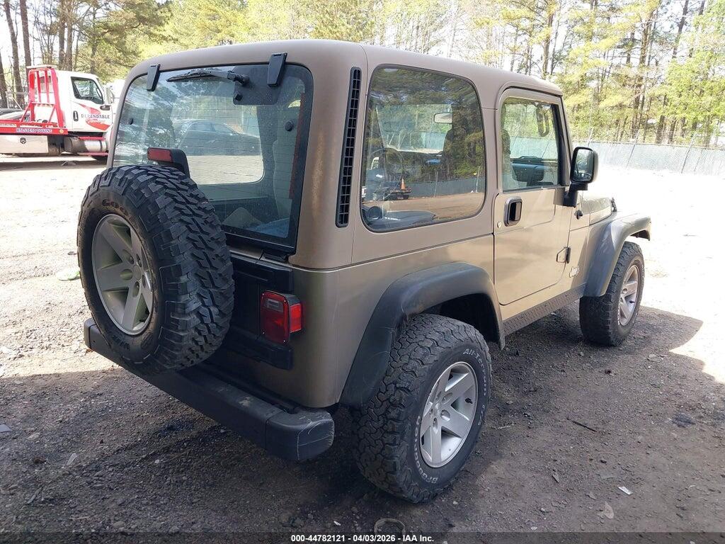 1J4FA69S65P384227 2005 JEEP WRANGLER photo no. 4