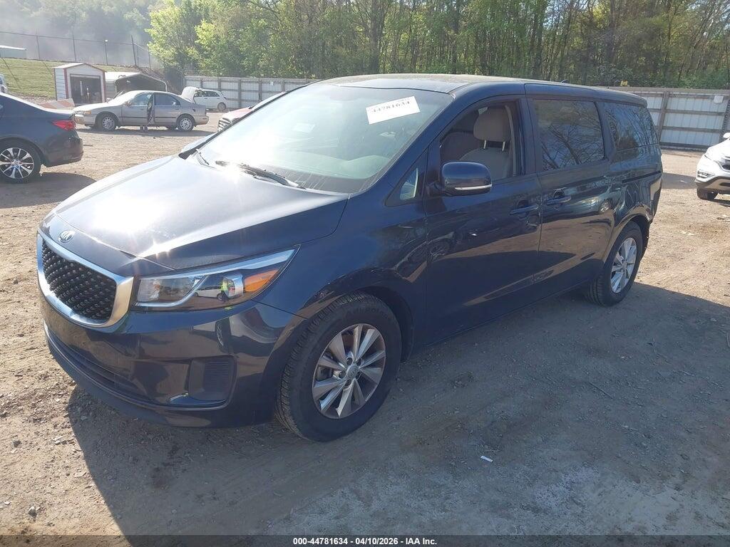 KNDMB5C13H6236373 2017 KIA SEDONA photo no. 2